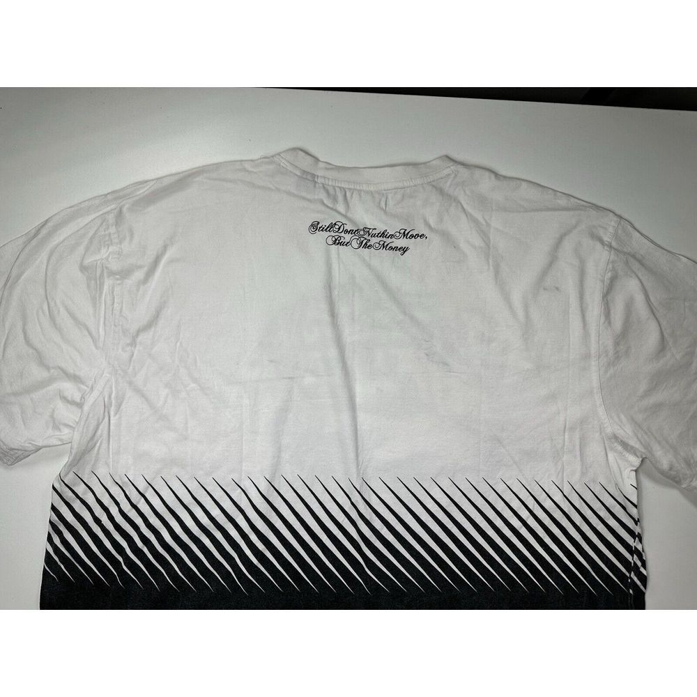 Indigo Red Denim Co. T-shirt Mens 3XL Gangsta White Short Sleeve Graphic‎ Tee - Picture 6 of 11